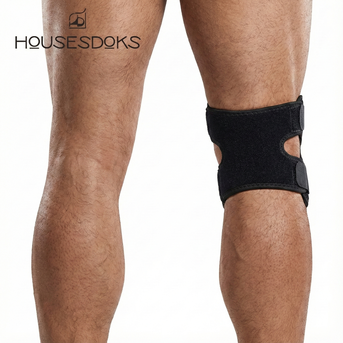 Rodilleras deportivas ajustables con refuerzo de silicona – Pack de 2