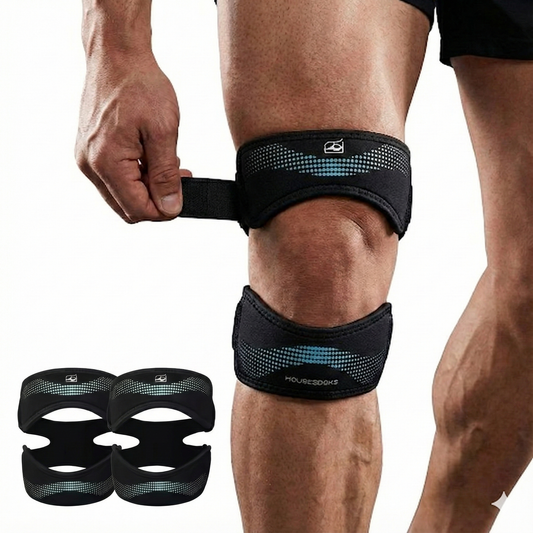 Rodilleras deportivas ajustables con refuerzo de silicona – Pack de 2